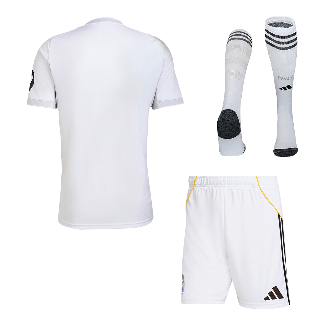 Real Madrid Home Custom Full Soccer Kit 2025/26 - bestsoccerstore