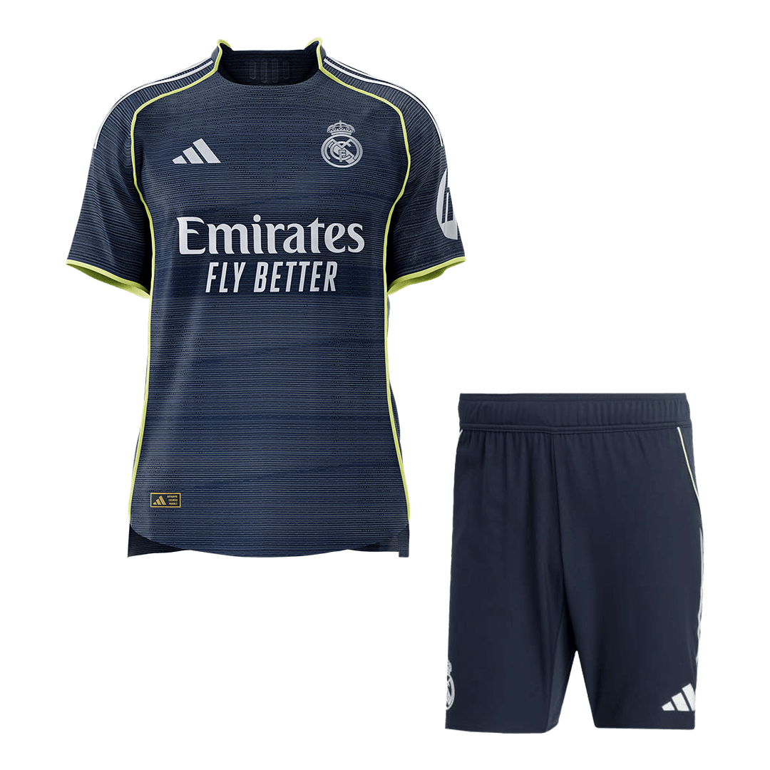 Real Madrid Away Custom Player Version Soccer Kit 2025/26 - bestsoccerstore