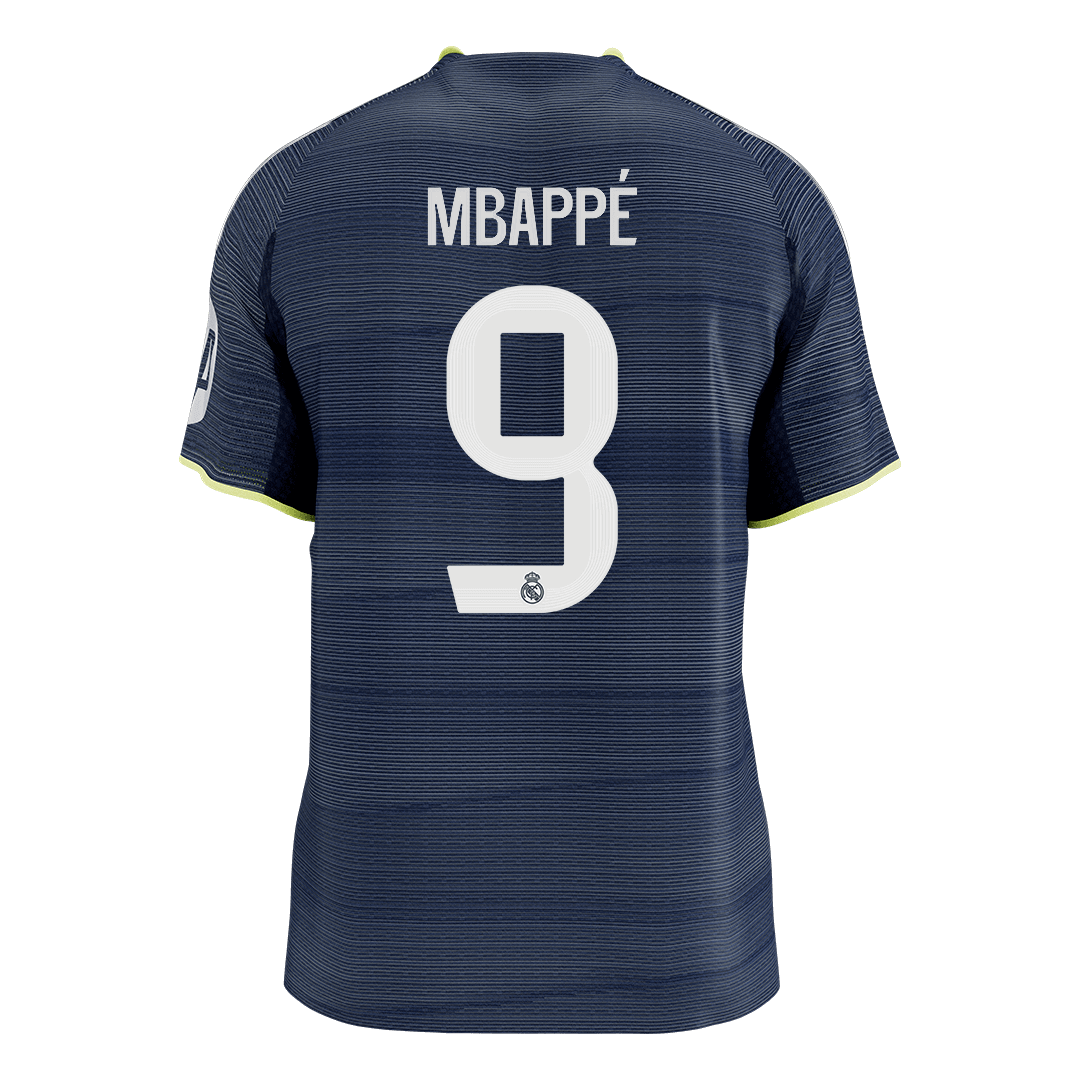 Real Madrid MBAPPÉ #9 Away Custom Player Version Soccer Jersey 2025/26