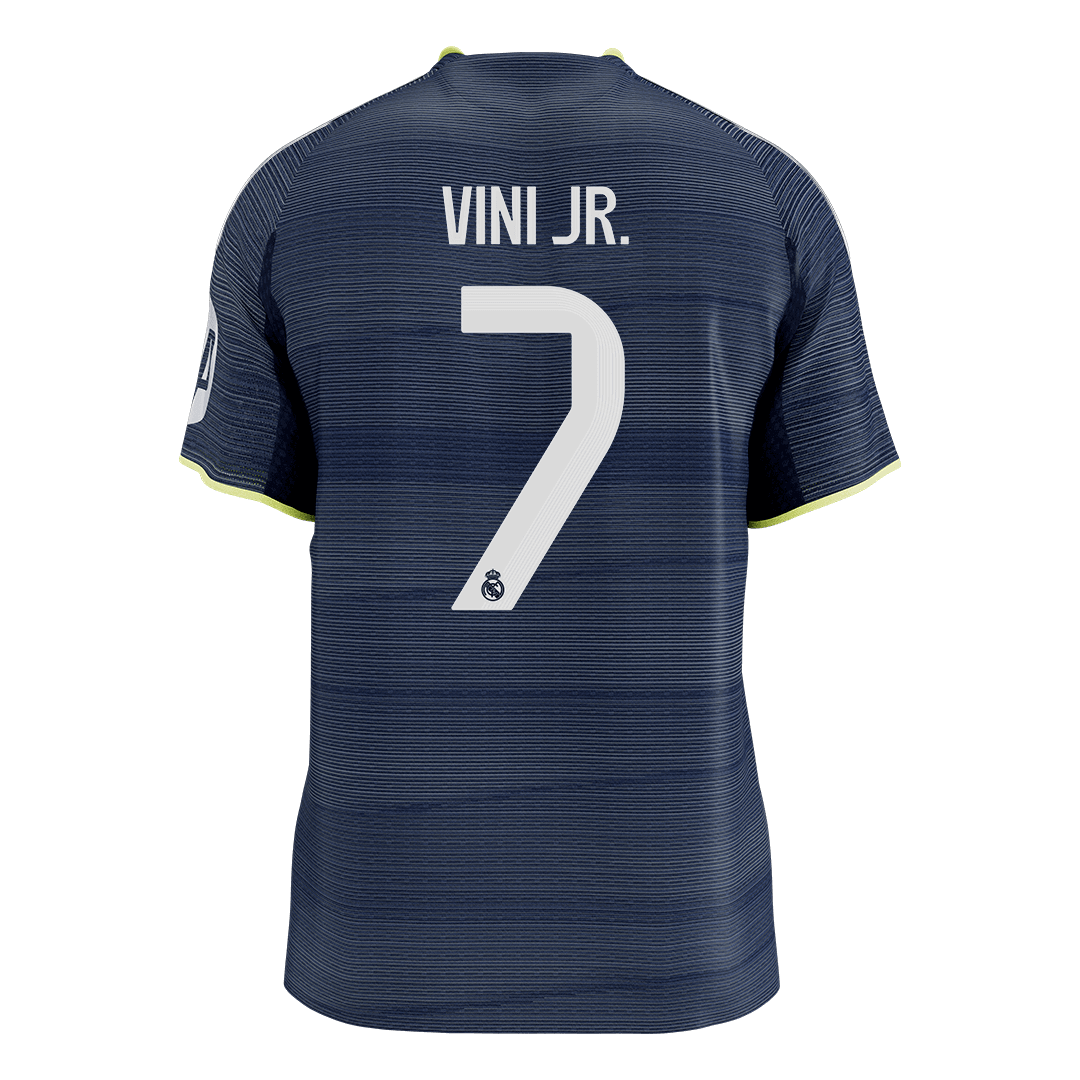 Real Madrid VINI JR. #7 Away Custom Player Version Soccer Jersey 2025/26