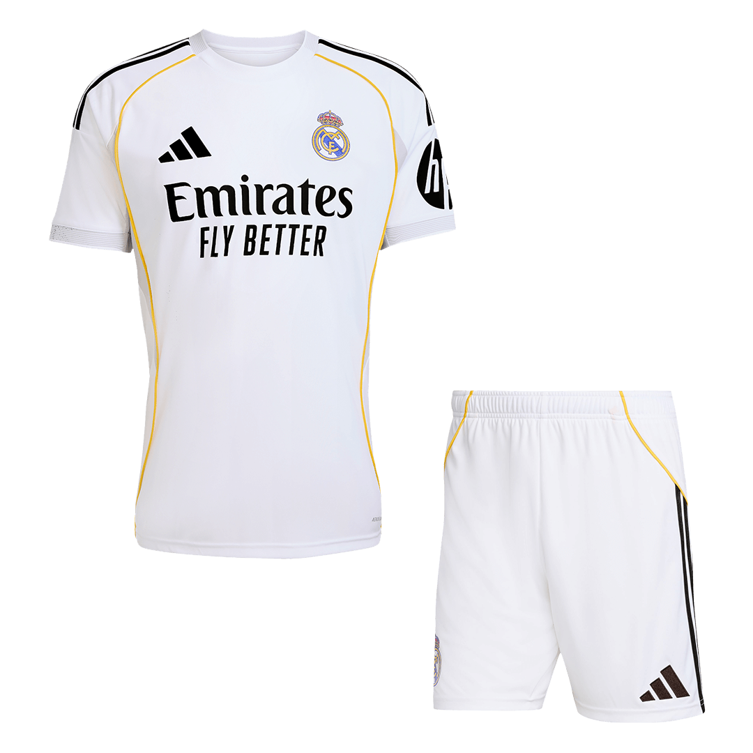 Real Madrid Home Soccer Uniform Kits 2025/26 - bestsoccerstore