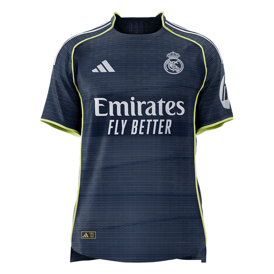 Real Madrid Away Custom Player Version Soccer Jersey 2025/26 - bestsoccerstore