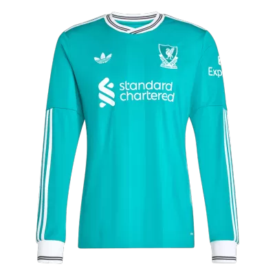 Liverpool Long Sleeve Jersey Third Away Football Shirt 2025/26 - bestsoccerstore