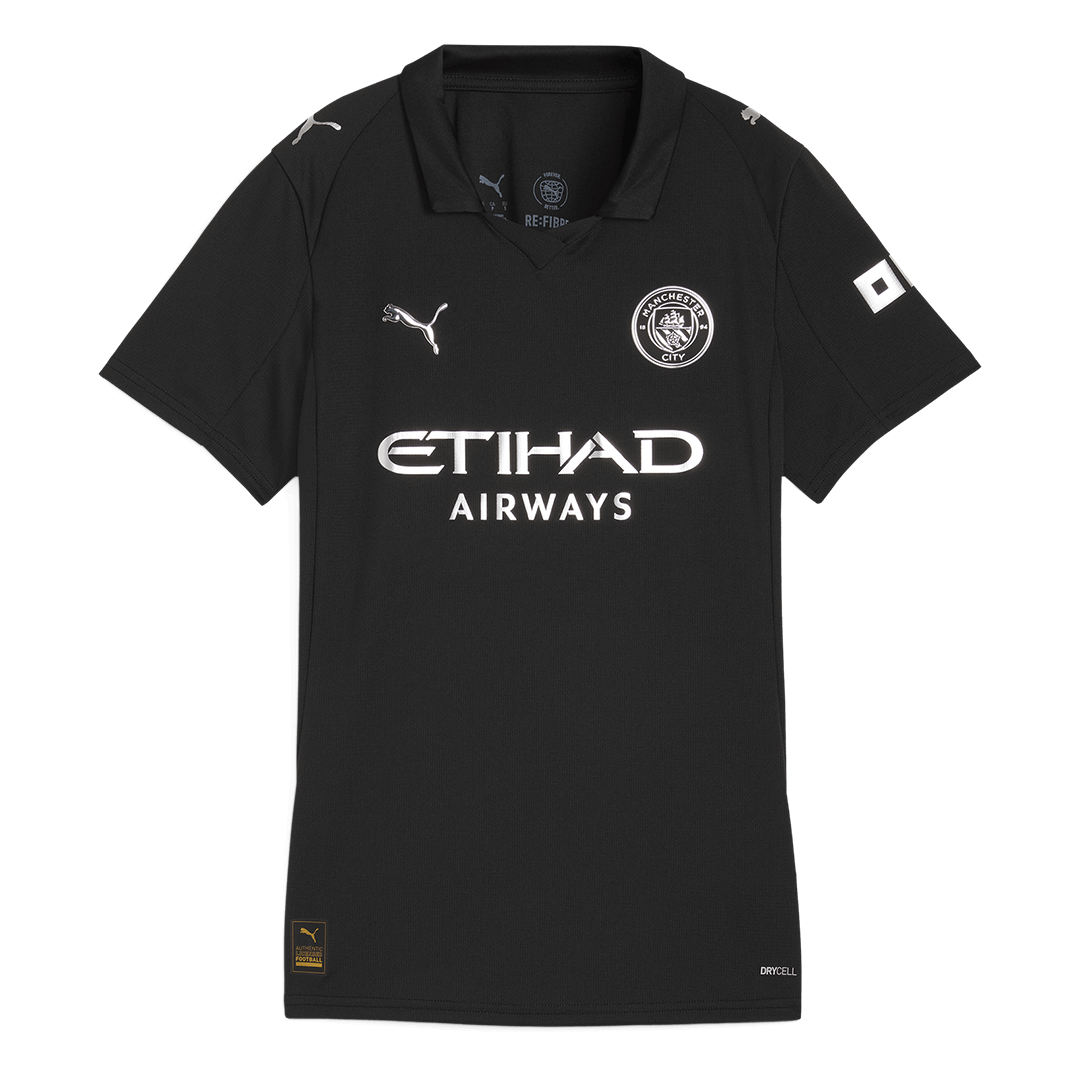 Manchester City Soccer Jersey Away Women's Shirt 2025/26 - bestsoccerstore