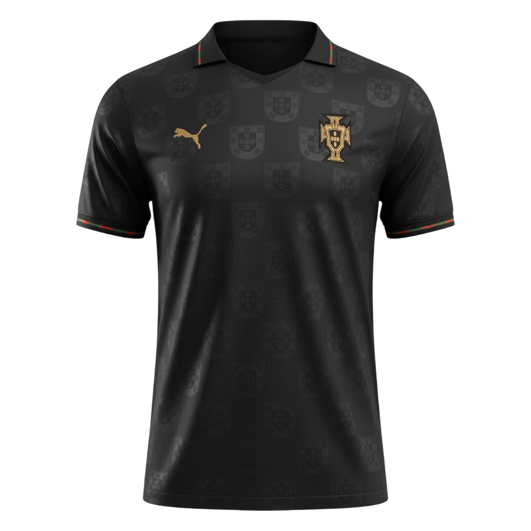 Portugal 'Black Panther' Custom Player Version Soccer Jersey 2026 - bestsoccerstore