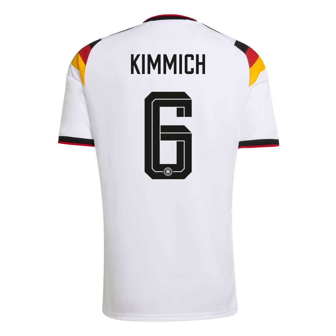 KIMMICH #6 Germany Soccer Jersey Home Custom Shirt World Cup 2026 - bestsoccerstore