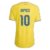 Colombia JAMES #10 Home Custom Player Version Soccer Jersey World Cup 2026 - bestsoccerstore