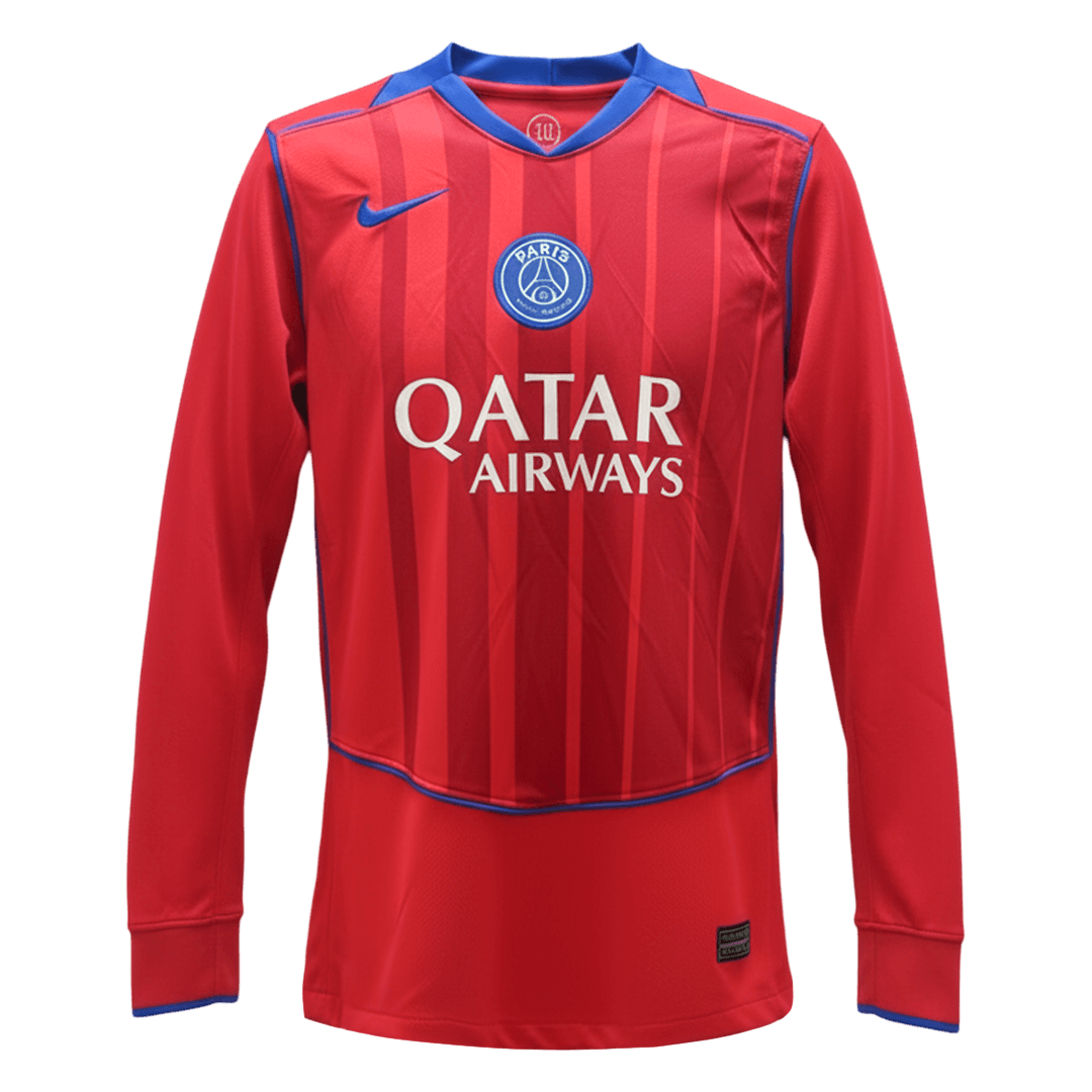 PSG Long Sleeve Jersey 2025/26 Football Shirt - bestsoccerstore