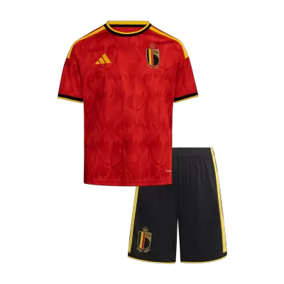 Kids Belgium Custom Home Soccer Kits 2025/26 - bestsoccerstore