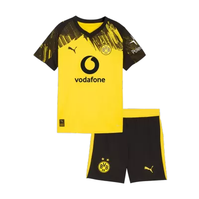 Kids Borussia Dortmund Home Soccer Kits 2025/26 - bestsoccerstore