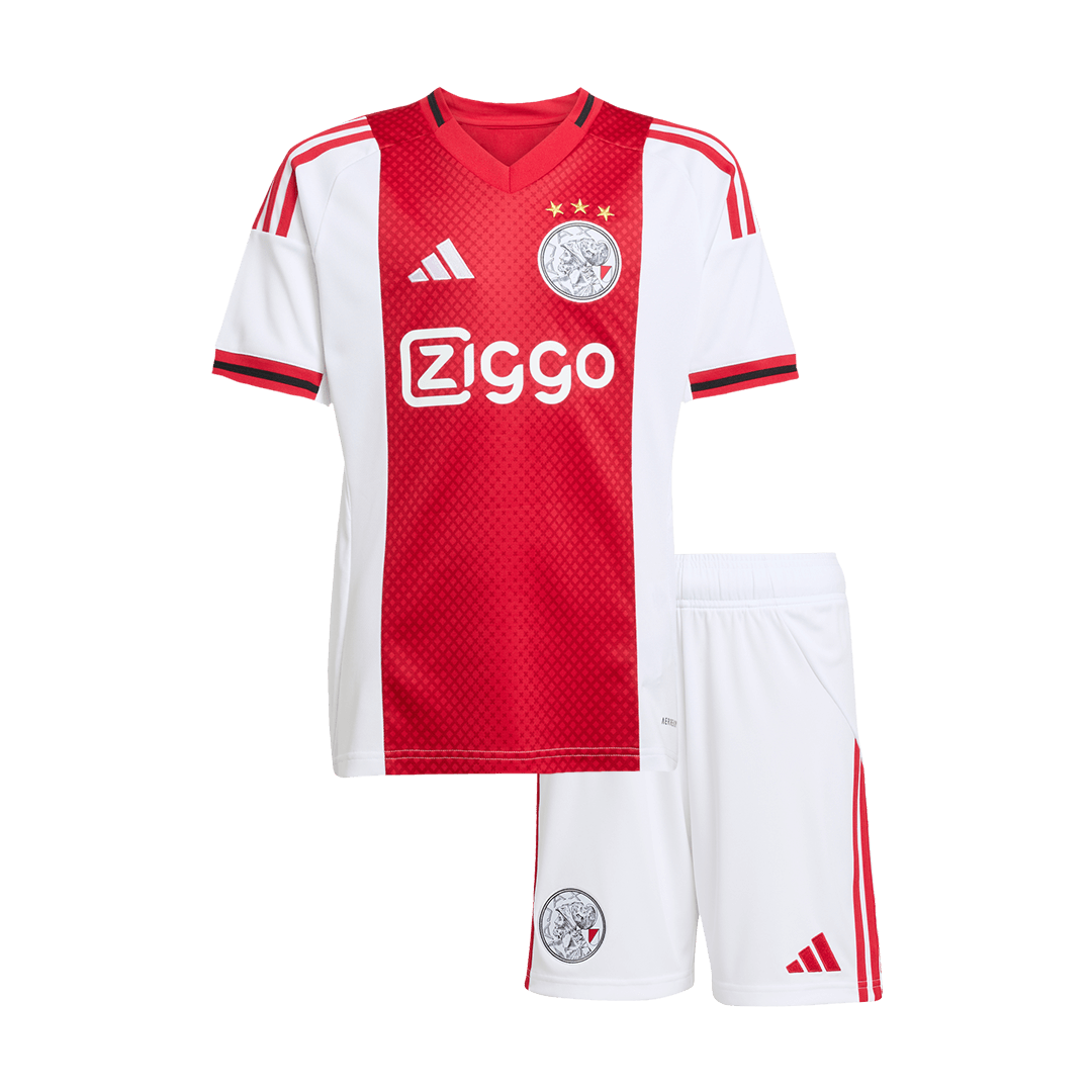 Kids Ajax Home Custom Soccer Kits 2025/26 - bestsoccerstore