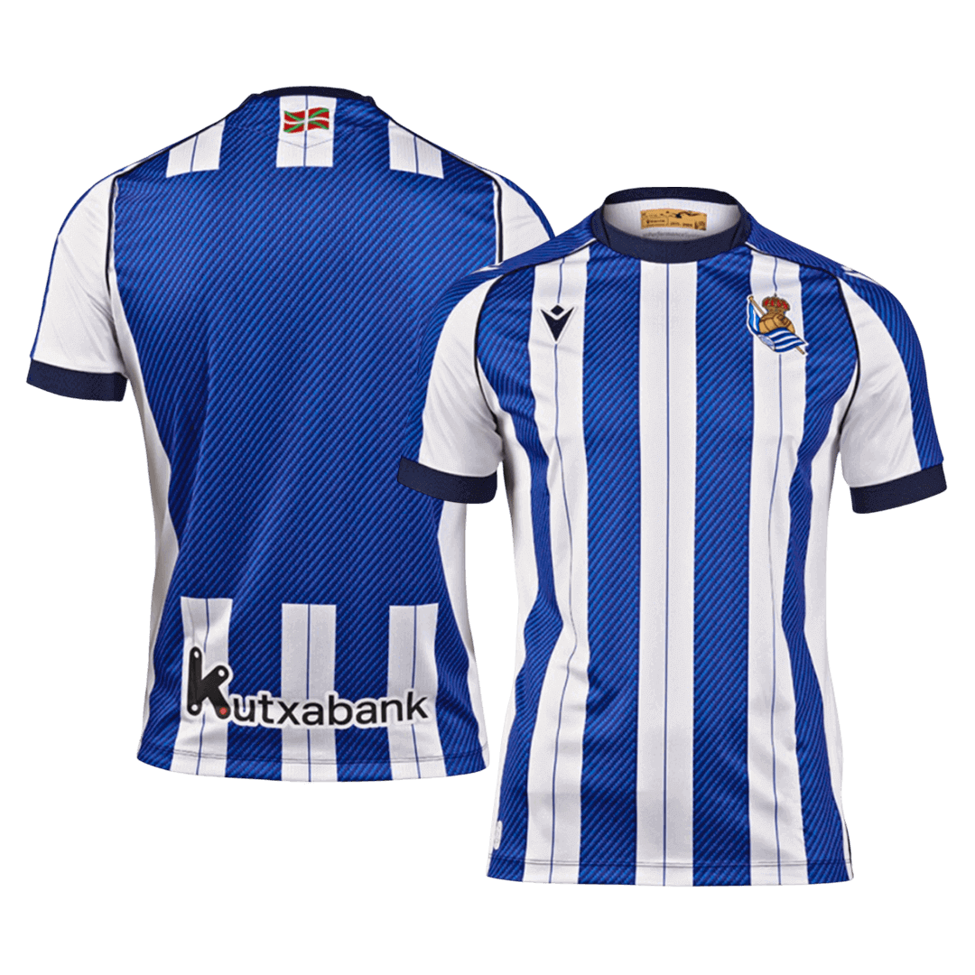 Real Sociedad Soccer Jersey Home Shirt 2025/26 - bestsoccerstore
