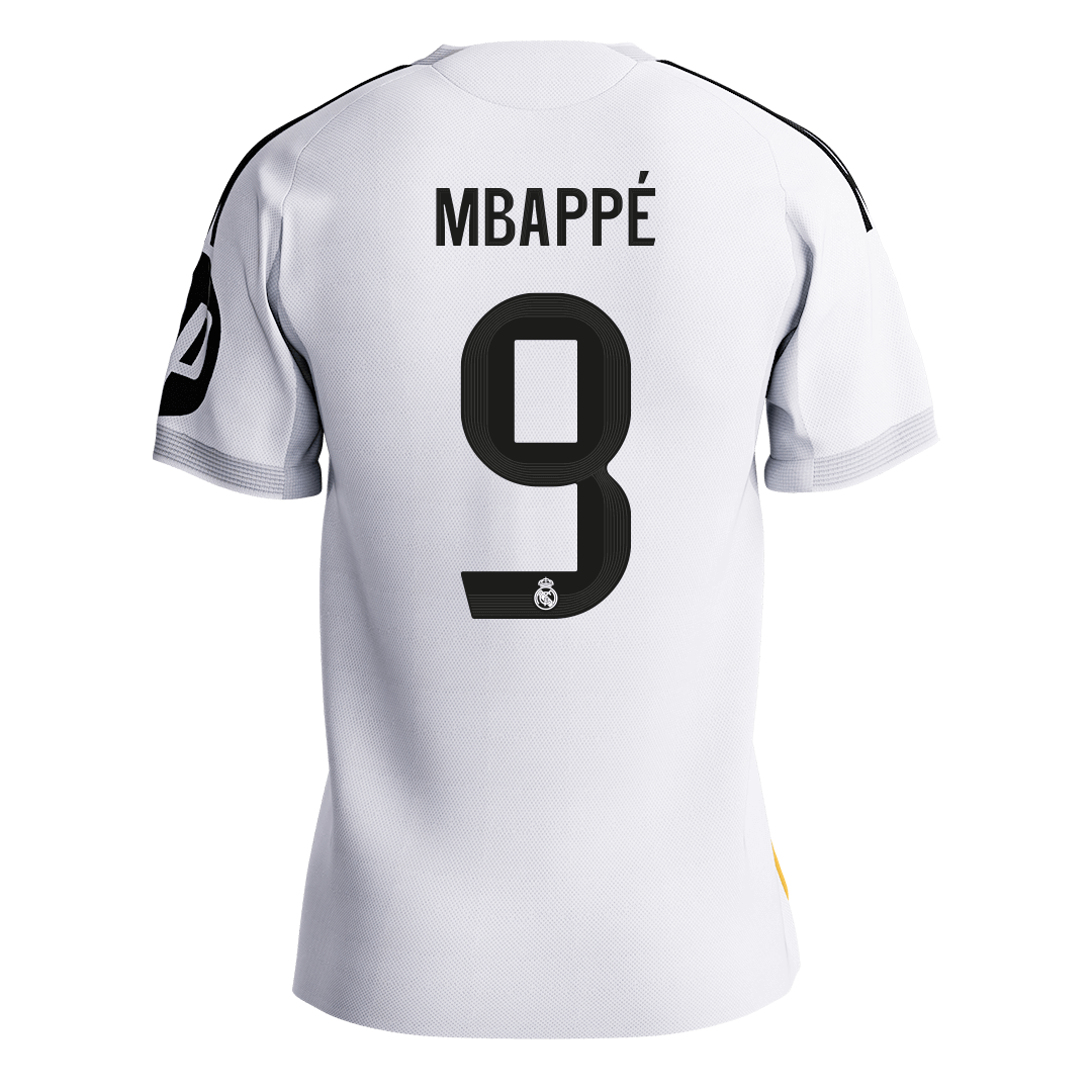Real Madrid MBAPPÉ #9 Home Custom Player Version Soccer Jersey 2025/26 - bestsoccerstore
