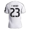 Real Madrid F.MENDY #23 Home Custom Player Version Soccer Jersey 2025/26 - bestsoccerstore