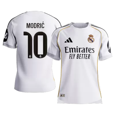 Real Madrid MODRIĆ #10 Home Custom Player Version Soccer Jersey 2025/26 - bestsoccerstore