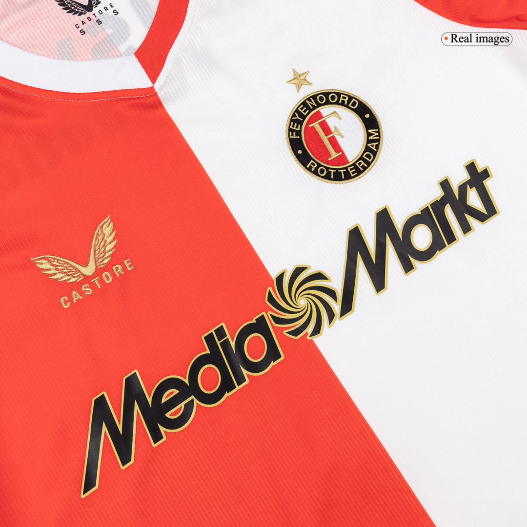 Feyenoord Soccer Jersey Home Shirt 2025/26 - bestsoccerstore