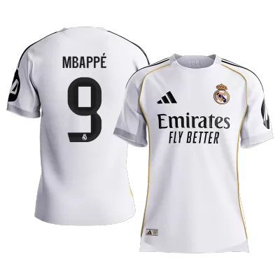 Real Madrid MBAPPÉ #9 Home Custom Player Version Soccer Jersey 2025/26 - bestsoccerstore
