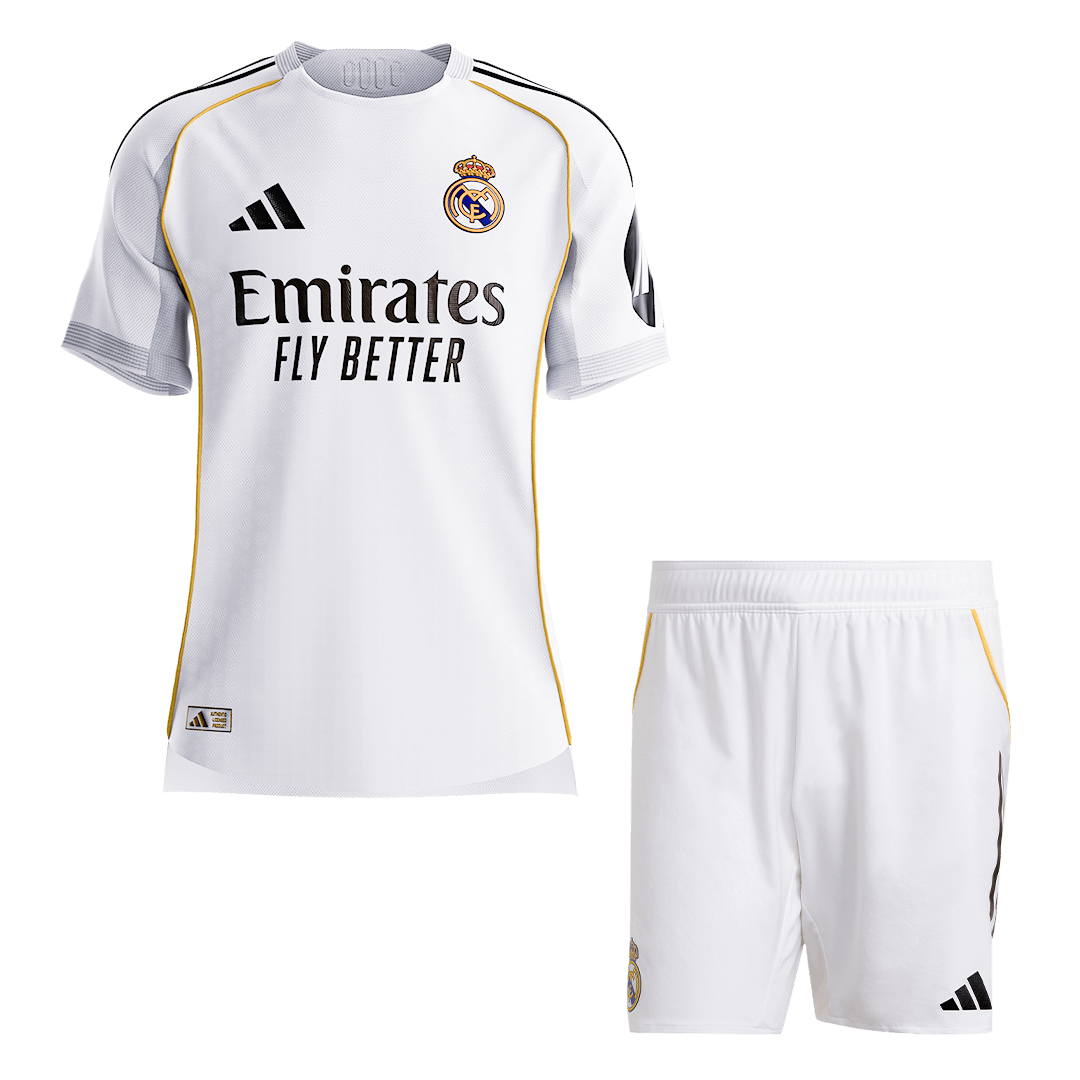 Real Madrid Home Custom Player Version Soccer Kit 2025/26 - bestsoccerstore