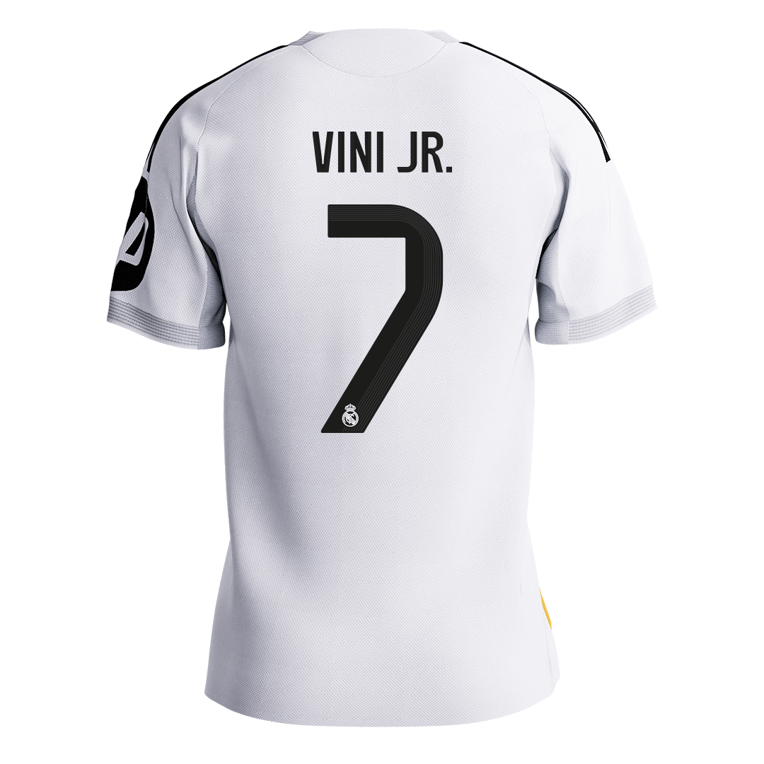 Real Madrid VINI JR. #7 Home Custom Player Version Soccer Jersey 2025/26 - bestsoccerstore