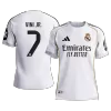 Real Madrid VINI JR. #7 Home Custom Player Version Soccer Jersey 2025/26 - bestsoccerstore