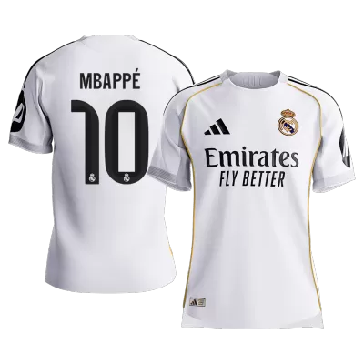 Real Madrid MBAPPÉ #10 Home Custom Player Version Soccer Jersey 2025/26 - bestsoccerstore