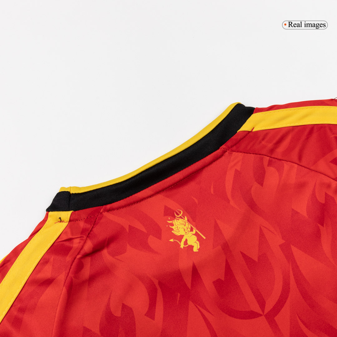 Kids Belgium Custom Home Soccer Kits 2025/26 - bestsoccerstore