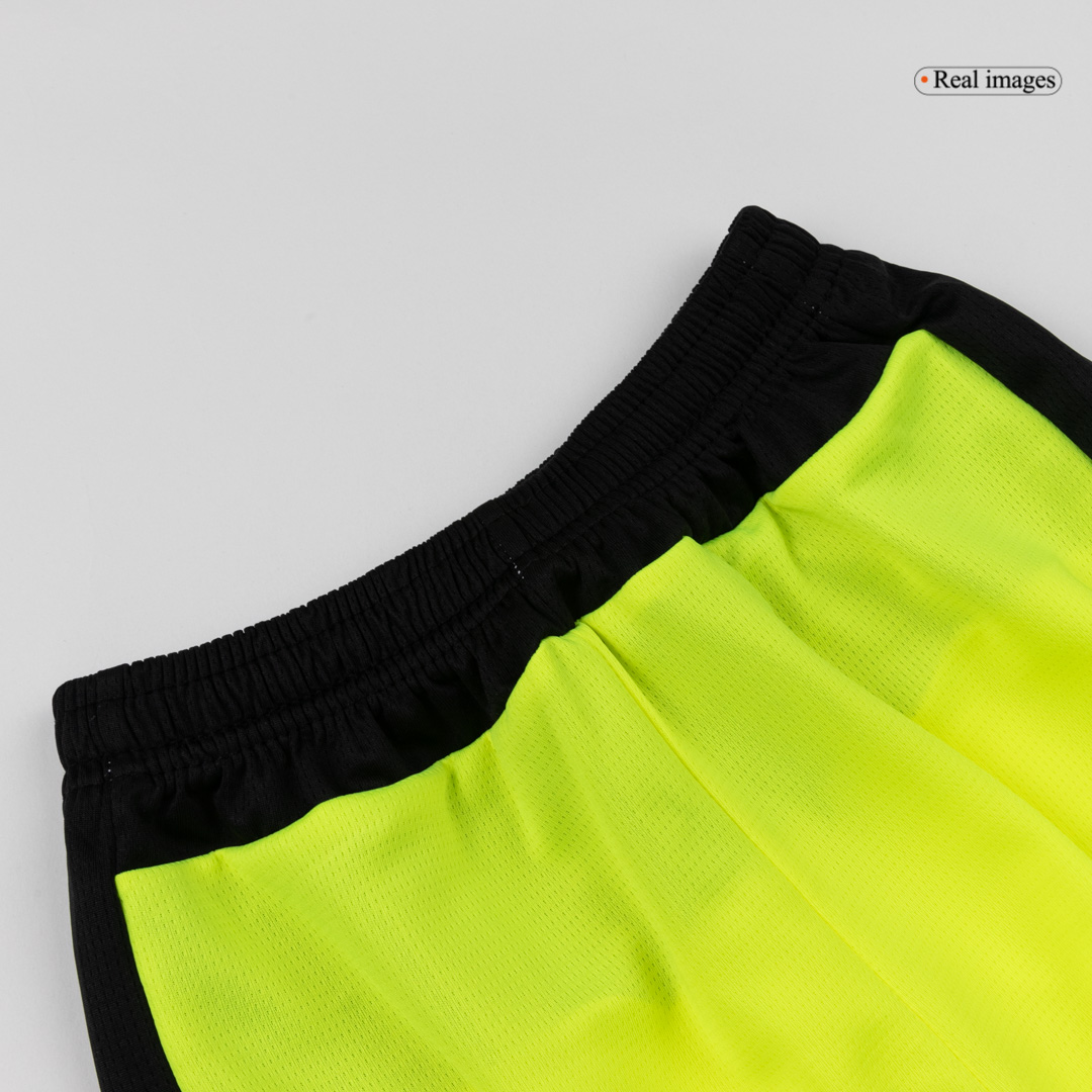 Kids Borussia Dortmund Away Custom Soccer Kits 2025/26 - bestsoccerstore