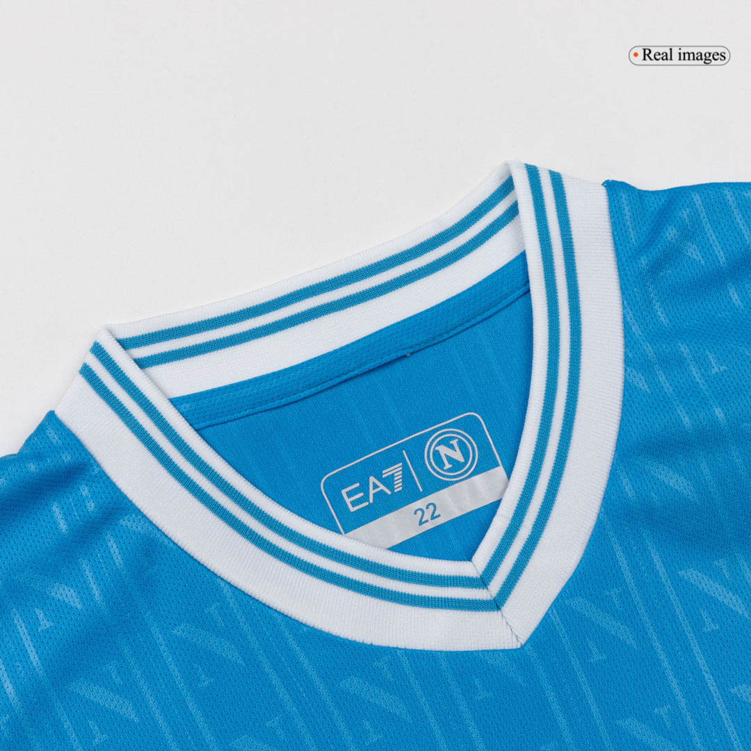 Kids Napoli Custom Home Soccer Kits 2025/26 - bestsoccerstore