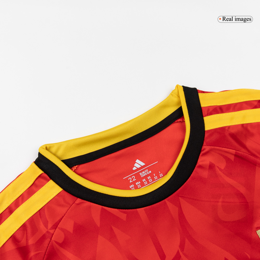Kids Belgium Custom Home Soccer Kits 2025/26