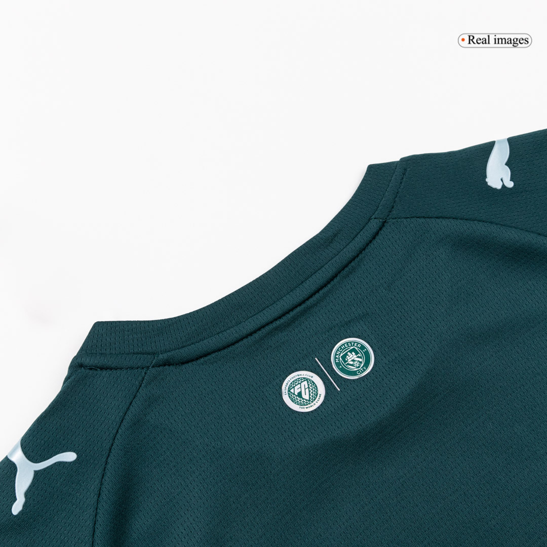 Kids Manchester City Custom Soccer Kits 2025/26 - bestsoccerstore