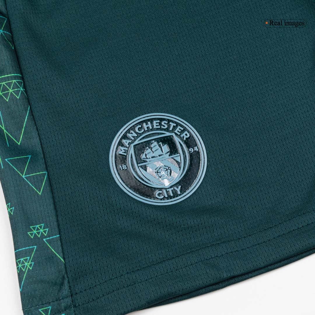 Kids Manchester City Custom Soccer Kits 2025/26 - bestsoccerstore