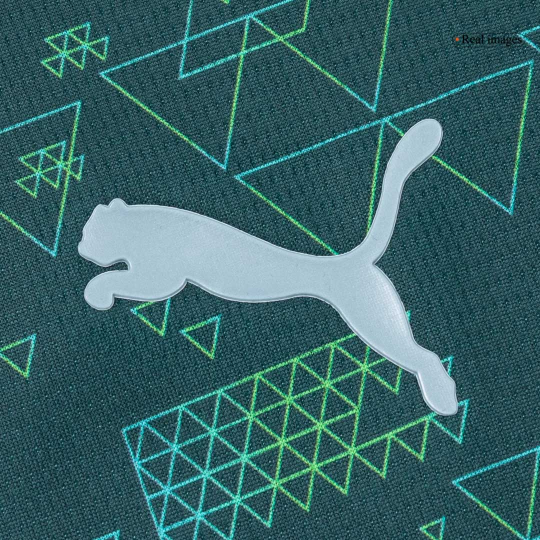 Kids Manchester City Custom Fourth Away Soccer Kits 2025/26