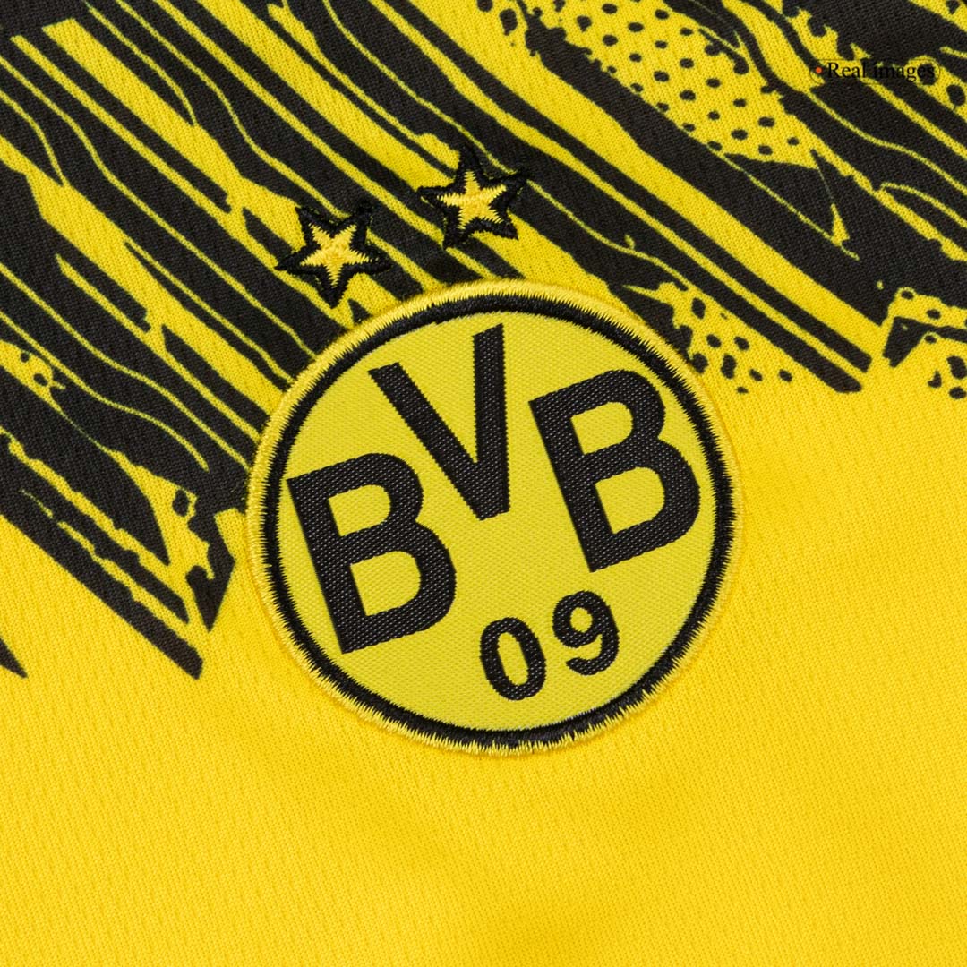 Kids Borussia Dortmund Home Custom Soccer Kits 2025/26