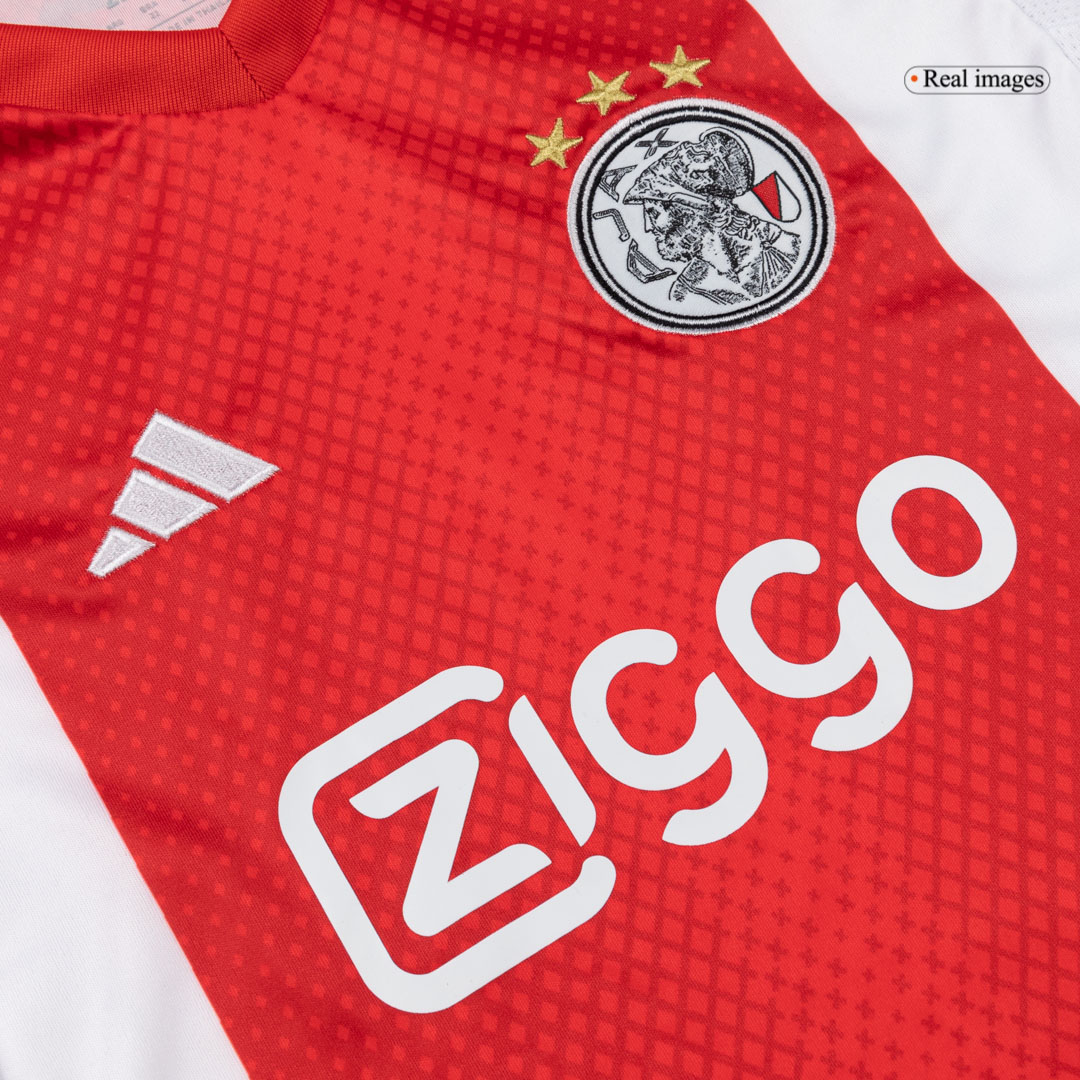 Kids Ajax Home Custom Soccer Kits 2025/26 - bestsoccerstore
