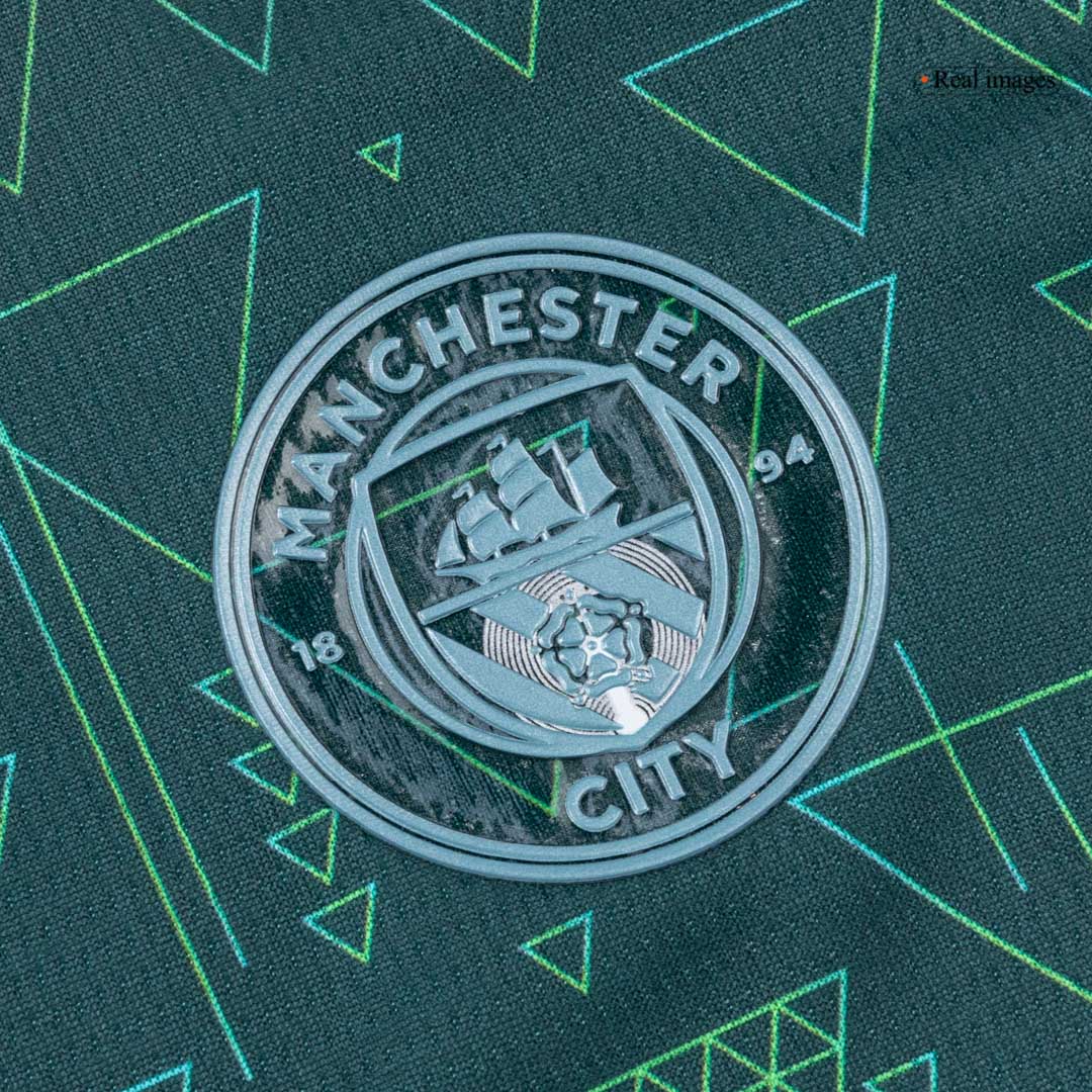 Kids Manchester City Custom Soccer Kits 2025/26 - bestsoccerstore