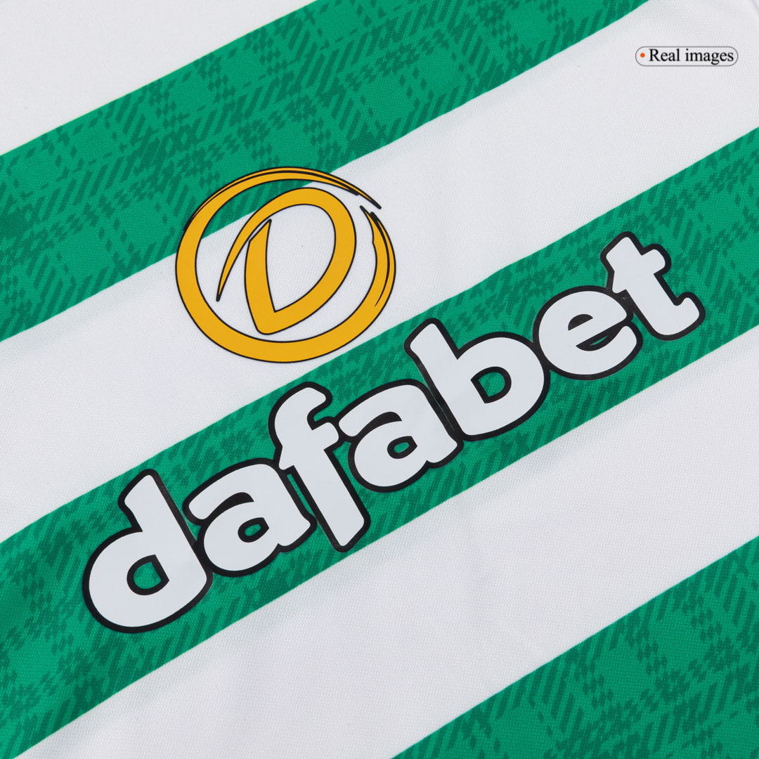 Kids Celtic Home Custom Soccer Kits 2025/26 - bestsoccerstore