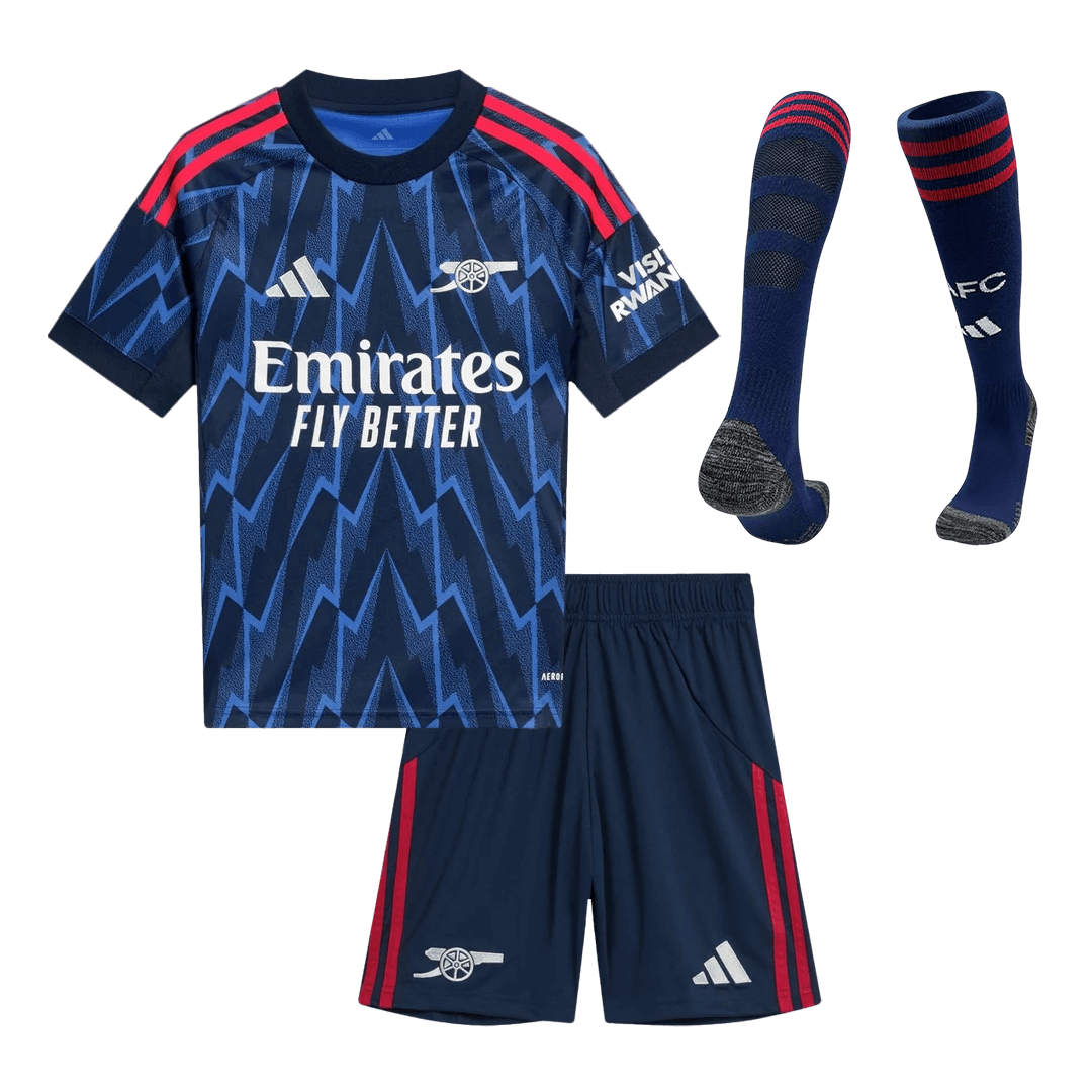 Kids Arsenal Custom Away Full Soccer Kits
2025/26 - bestsoccerstore