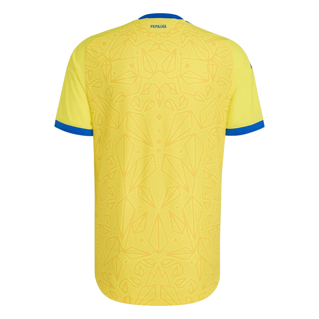 Ukraine Soccer Jersey Home Custom Shirt World Cup 2026 - bestsoccerstore