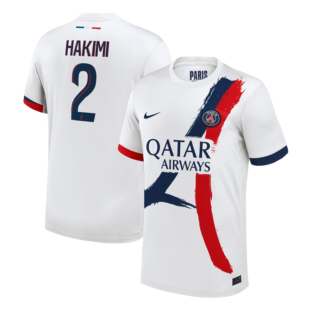 HAKIMI #2 PSG Soccer Jersey Away Custom Shirt 2025/26 - bestsoccerstore