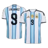J.ÁLVAREZ #9 Argentina Soccer Jersey Home Shirt World Cup 2026 - bestsoccerstore