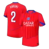 PSG HAKIMI #2 Third Away Custom Player Version Soccer Jersey 2025/26 - bestsoccerstore