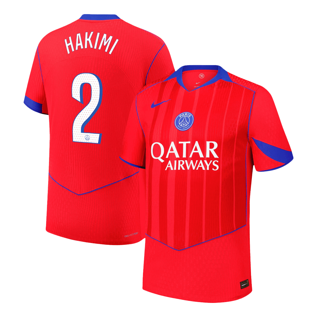 PSG HAKIMI #2 Third Away Custom Player Version Soccer Jersey 2025/26 - bestsoccerstore
