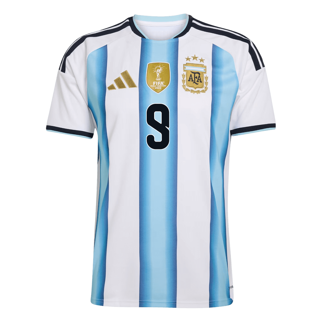J.ÁLVAREZ #9 Argentina Soccer Jersey Home Shirt World Cup 2026 - bestsoccerstore