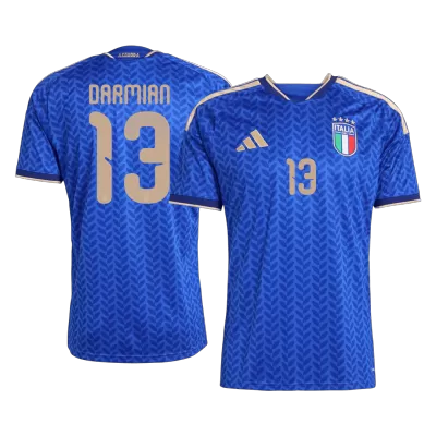DARMIAN #13 Italy Soccer Jersey Home Custom Shirt World Cup 2026 - bestsoccerstore
