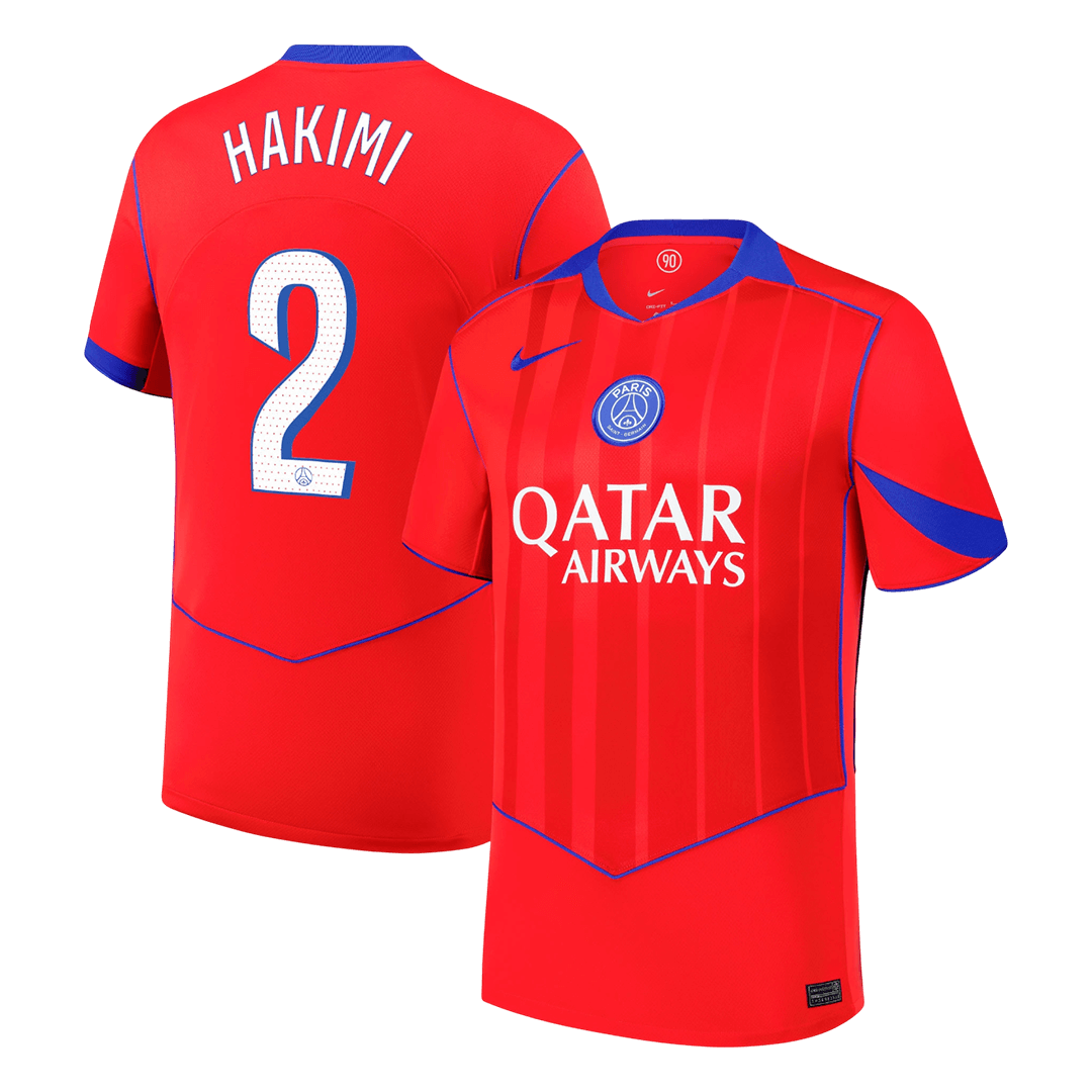 HAKIMI #2 PSG Soccer Jersey Third Away Custom Shirt 2025/26 - bestsoccerstore