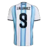 J.ÁLVAREZ #9 Argentina Soccer Jersey Home Shirt World Cup 2026 - bestsoccerstore