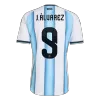 Argentina J.ÁLVAREZ #9 Home Player Version Soccer Jersey World Cup 2026 - bestsoccerstore