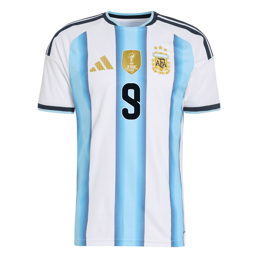 Argentina J.ÁLVAREZ #9 Home Player Version Soccer Jersey World Cup 2026 - bestsoccerstore