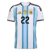 L.MARTÍNEZ #22 Argentina Soccer Jersey Home Shirt World Cup 2026 - bestsoccerstore