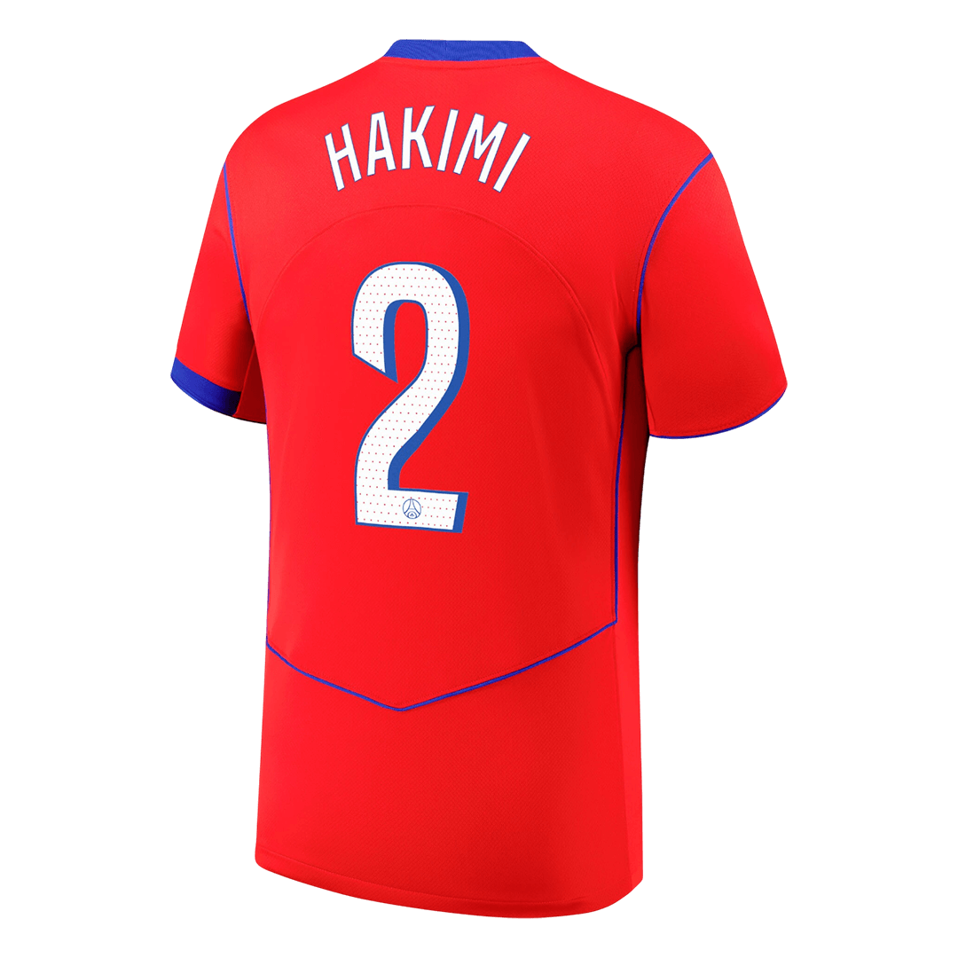 HAKIMI #2 PSG Soccer Jersey Third Away Custom Shirt 2025/26